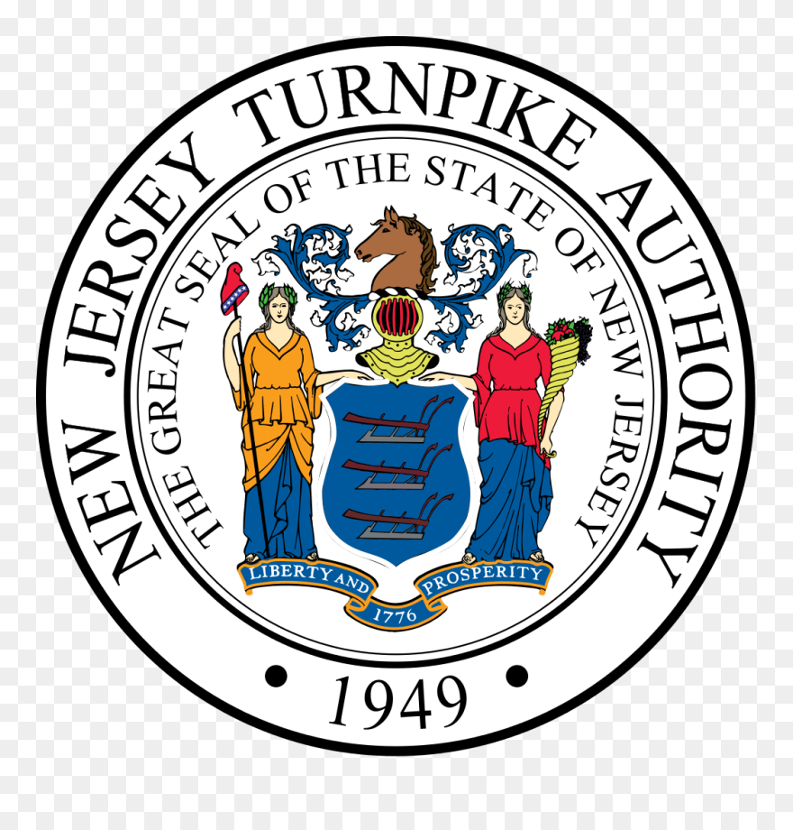 New Jersey Turnpike Authority Seal - Governor Of New Jersey Symbol Clipart
