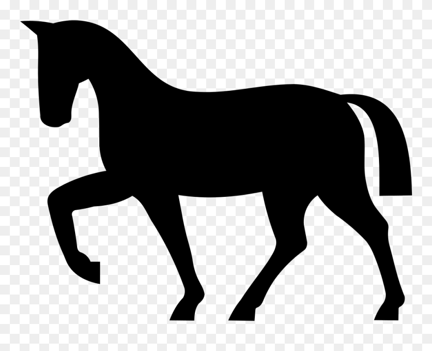 Vector Horses Creative - Horse Icon Transparent Clipart