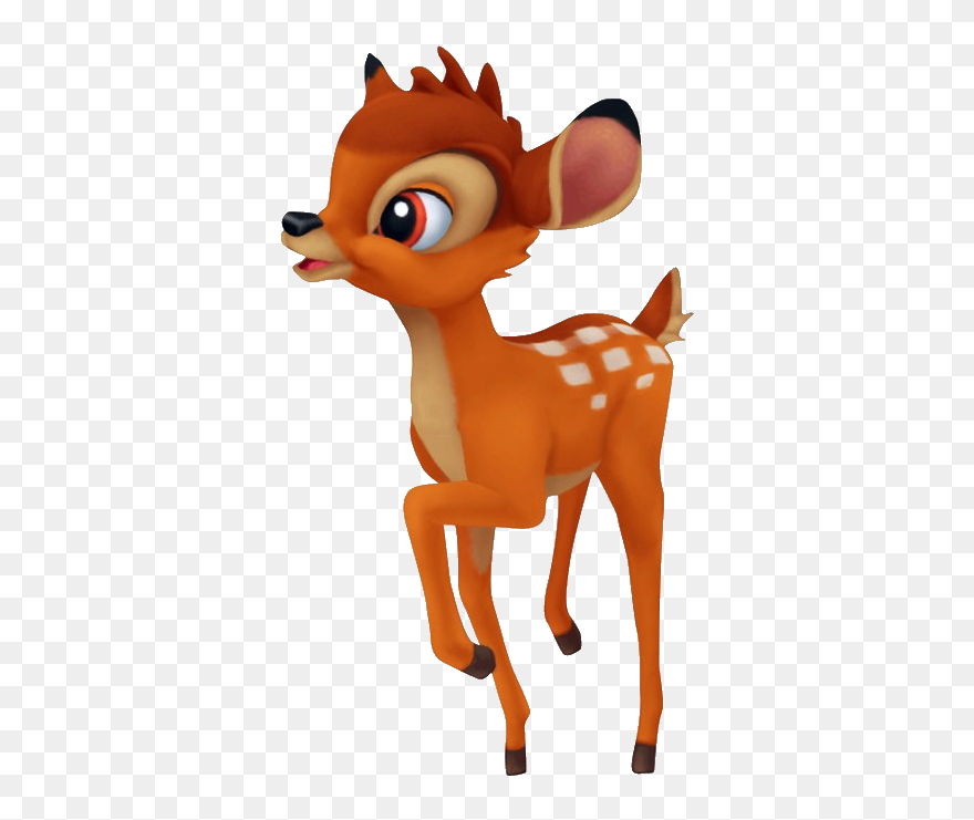 Fawn Clipart Bambi - Disney Bambi Kingdom Hearts - Png Download