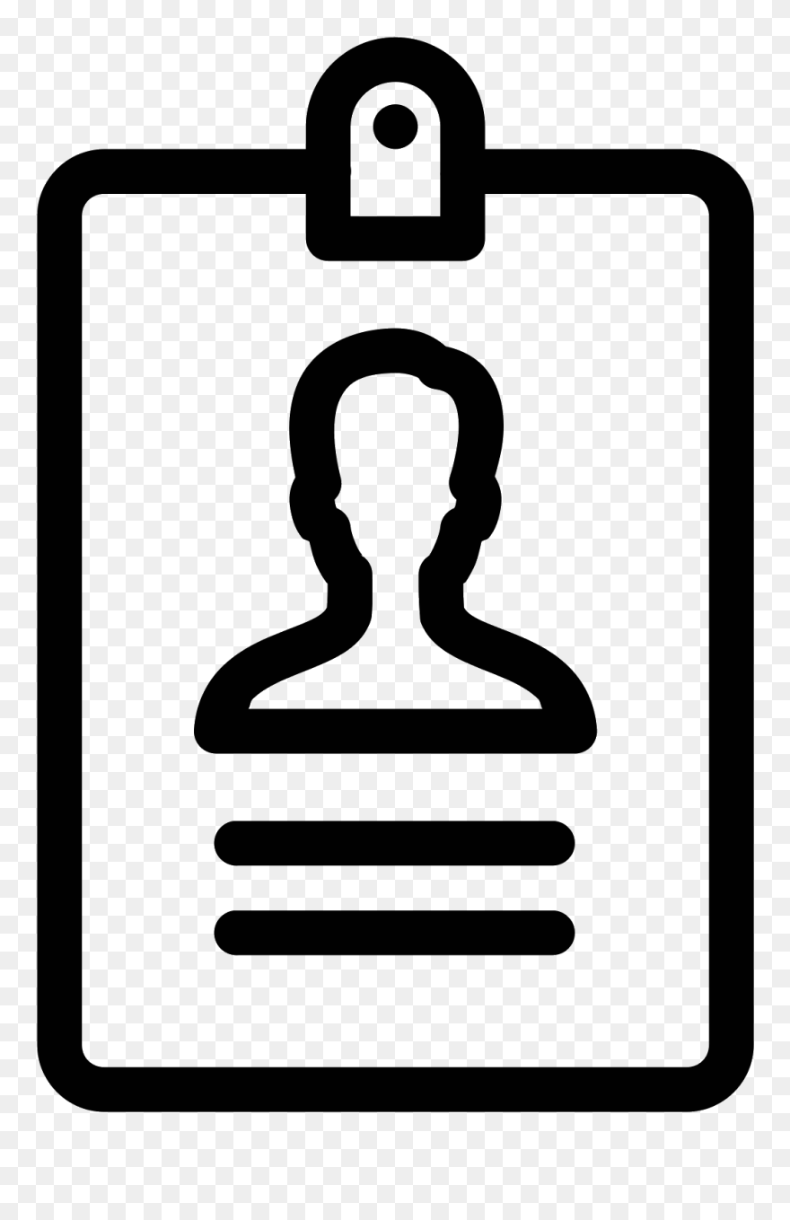 Name Tag Free Download - Employee Icons Clipart