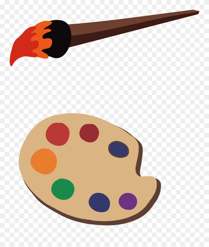 Palette Scalable Vector Graphics Painting Icon - Painting Icon Clipart