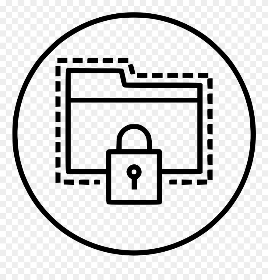 Padlock Clipart Password Protected - Icon - Png Download