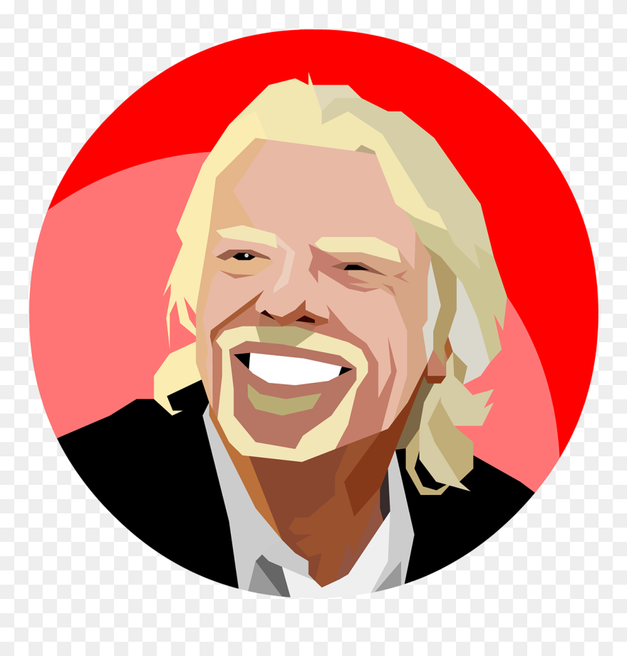 Illustration Richard Branson Png Clipart