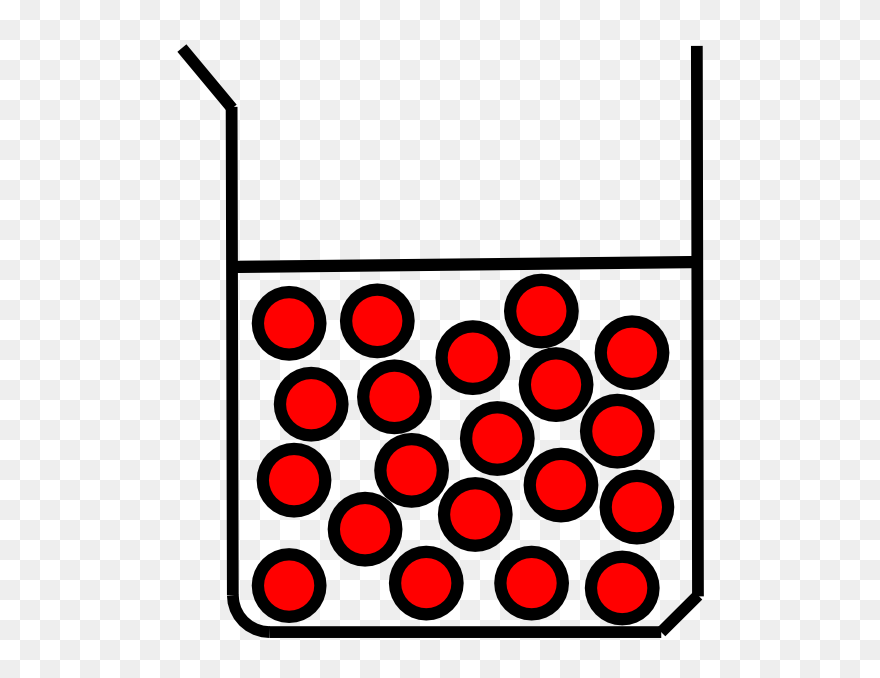 Molecules Clipart Vector Png - Water Molecules In Beaker Transparent Png
