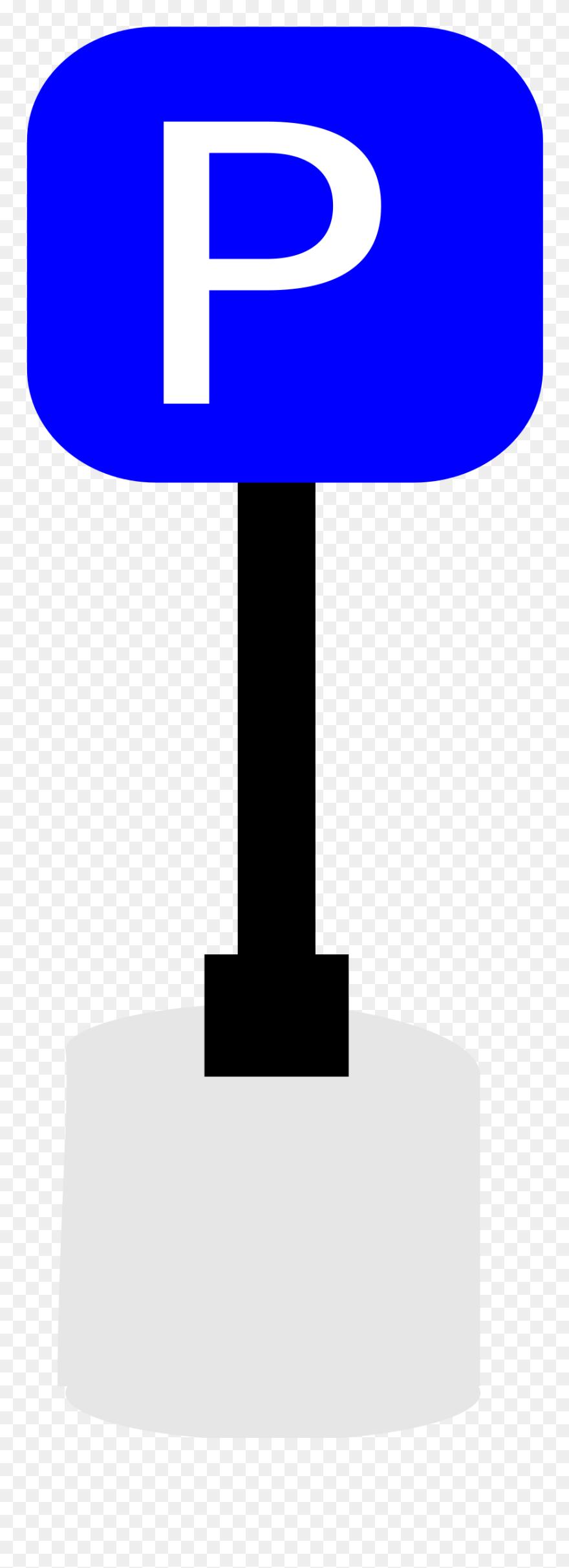 Parking Sign Clipart - Png Download