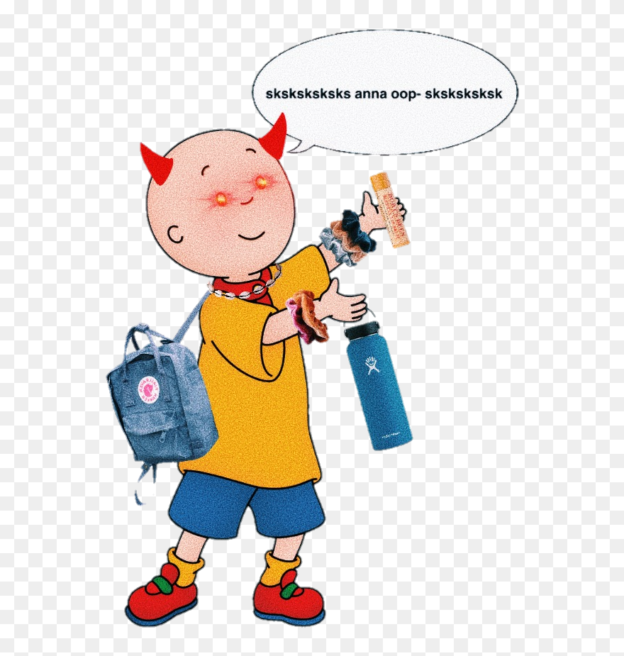 Caillou Cartoon Clipart