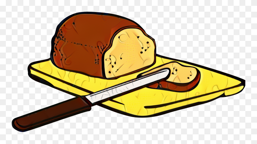 Clip Art Sliced Bread Vector Graphics Loaf - Banana Bread Clipart - Png Download