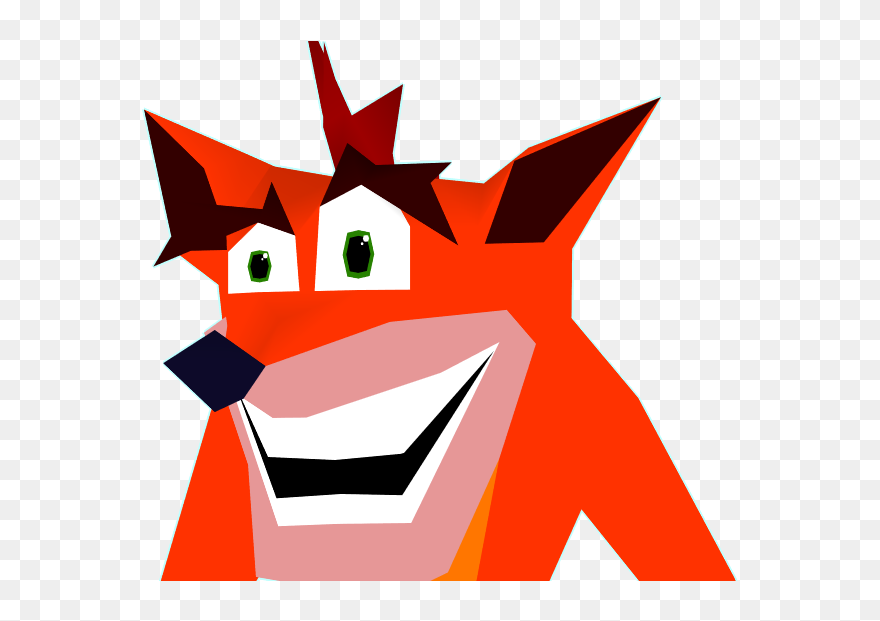 Crash Bandicoot Ps1 Model - Cartoon Clipart