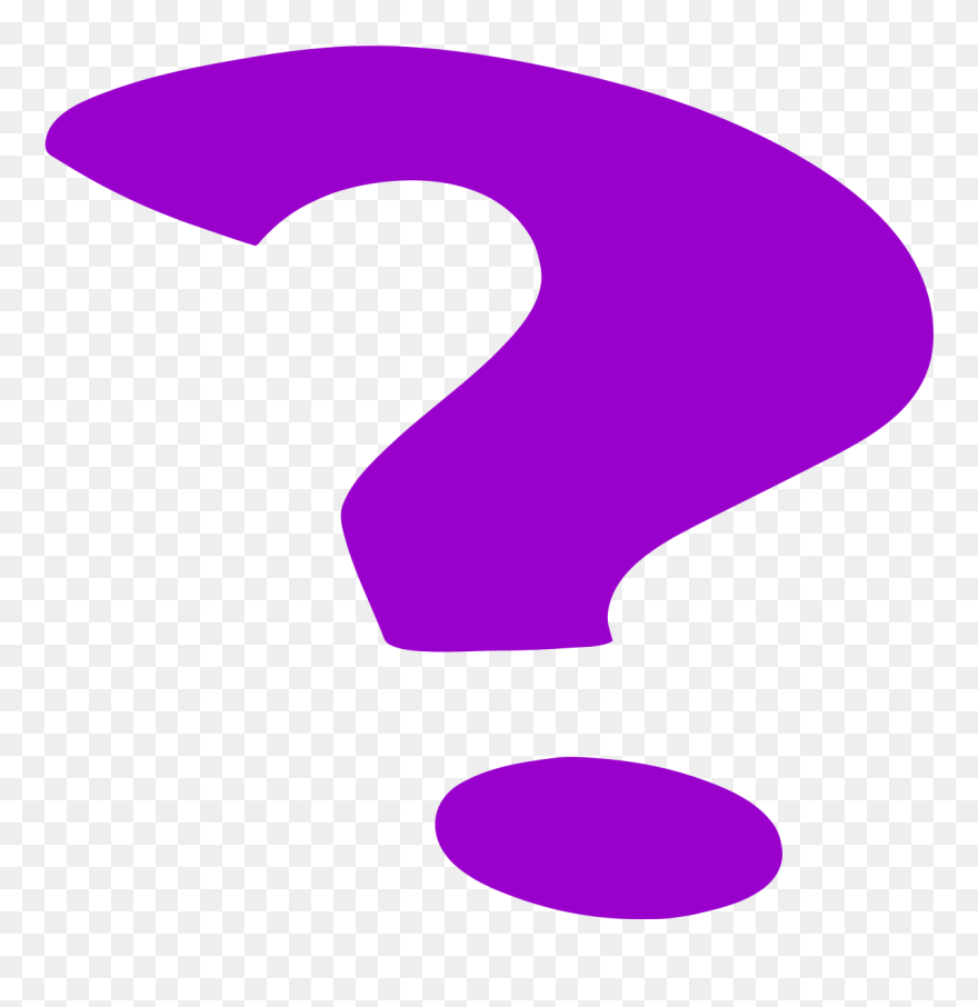 Purple Question Mark Png Clipart