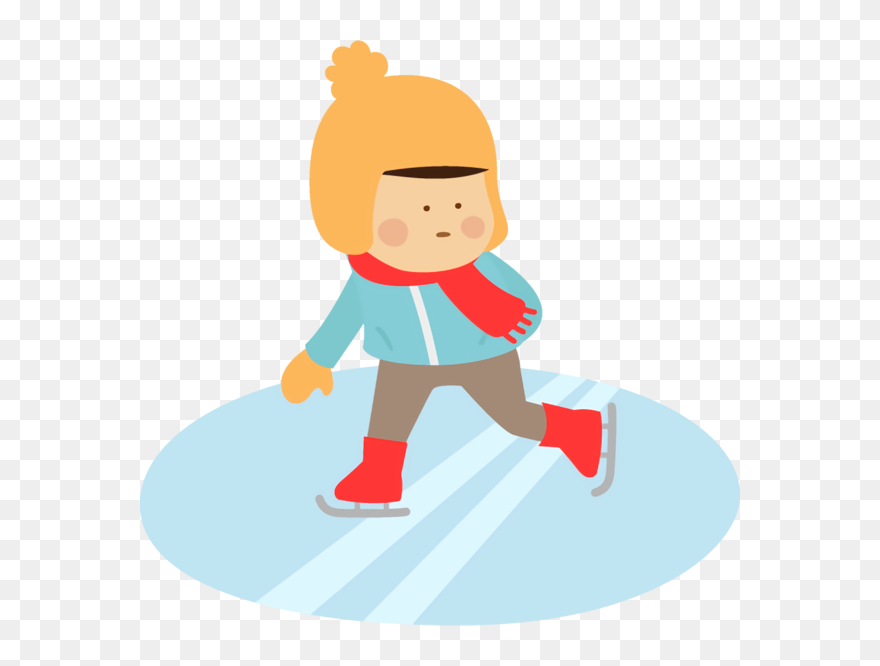 Transparent Cartoon Child Recreation For New Year Party - Illustration Clipart