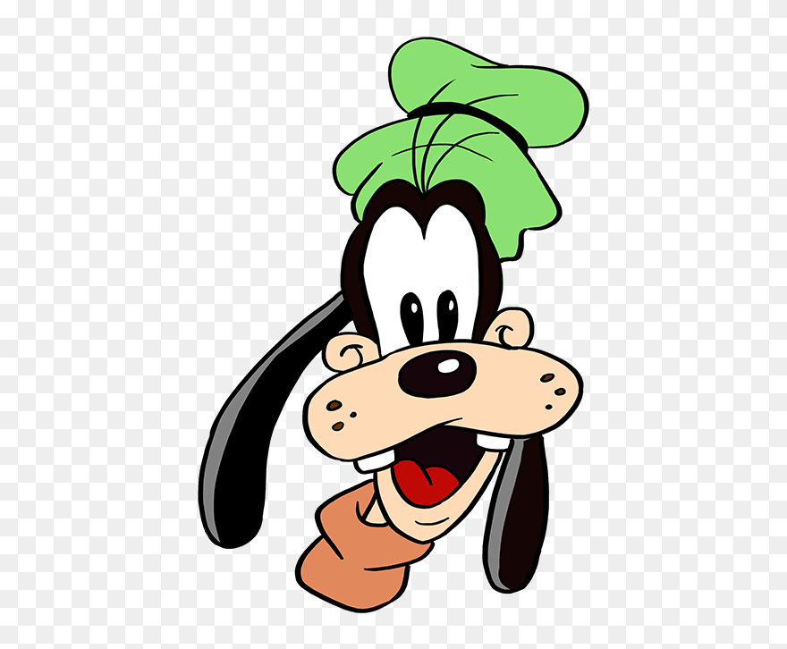 How To Draw Goofy Clipart