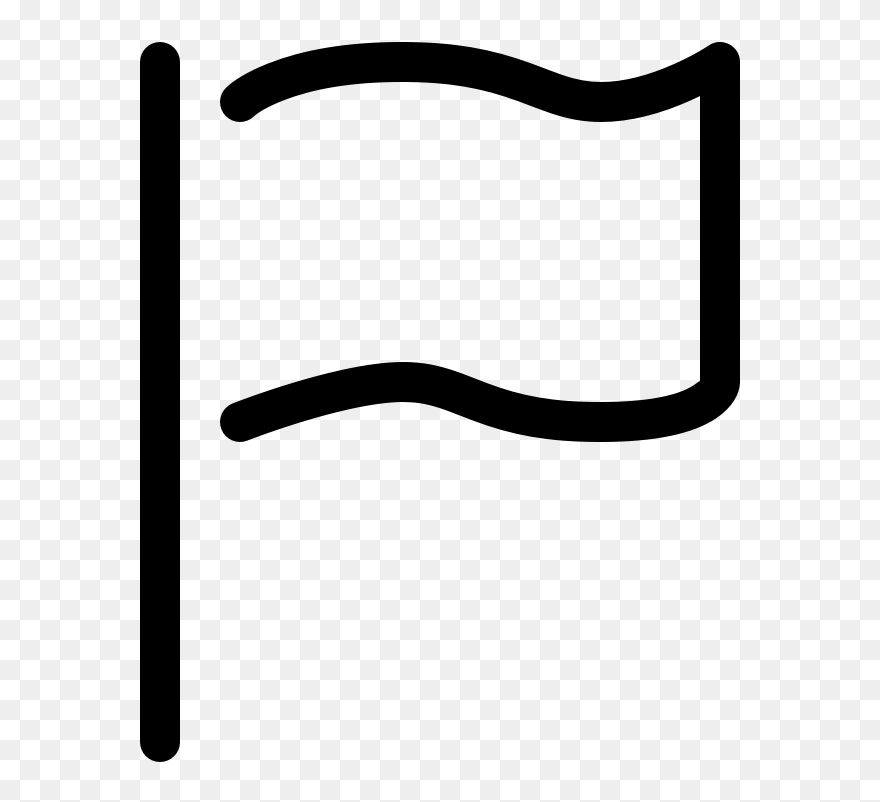 Flag Square Waving Clipart