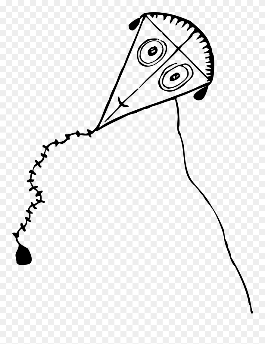 Kite Drawing Clipart