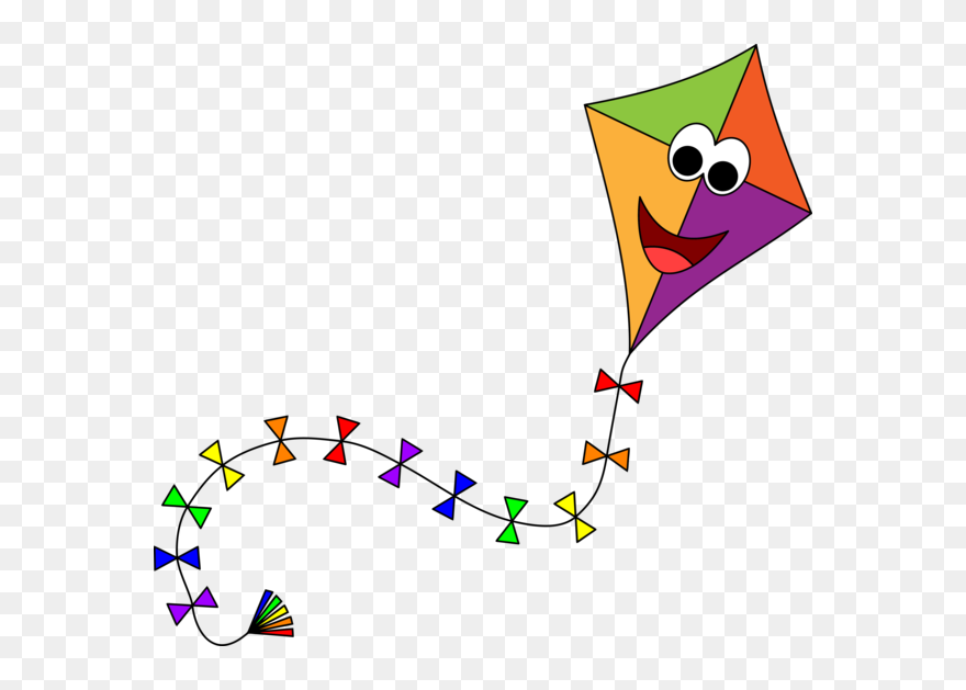 Transparent Makar Sankranti Text Line Kite For Happy - Drachen Steigen Clipart - Png Download