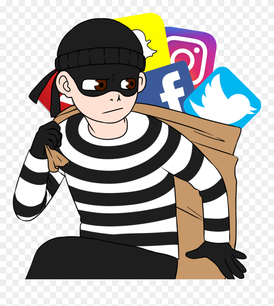 Invasion Of Privacy On Social Media Â - Social Media Privacy Clipart