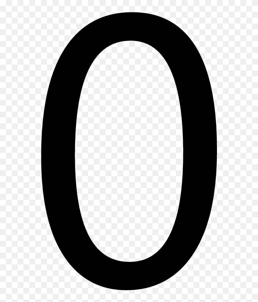 Zero Transparent Background, Picture - Circle Clipart