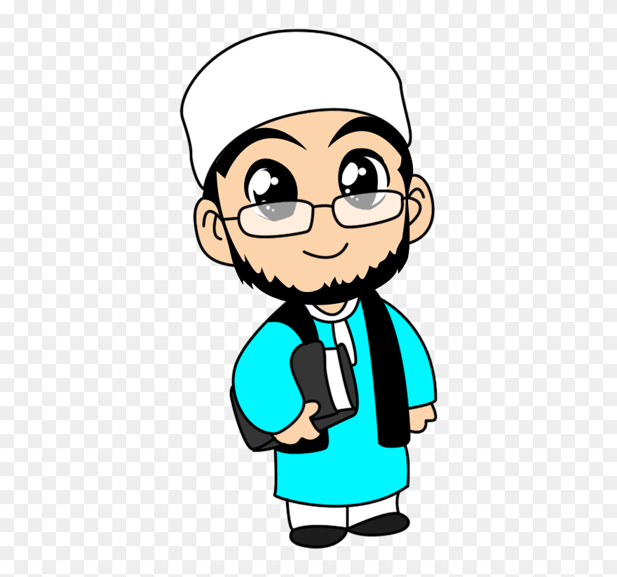 Muslim Teacher Islam Cartoon Hijab - Muslim Teacher Cartoon Clipart