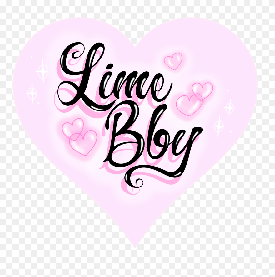 @lime Bby - Heart Clipart