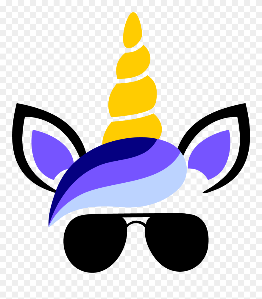 Bro Unicorn Wood Art - Unicorn Mardi Gras Clipart