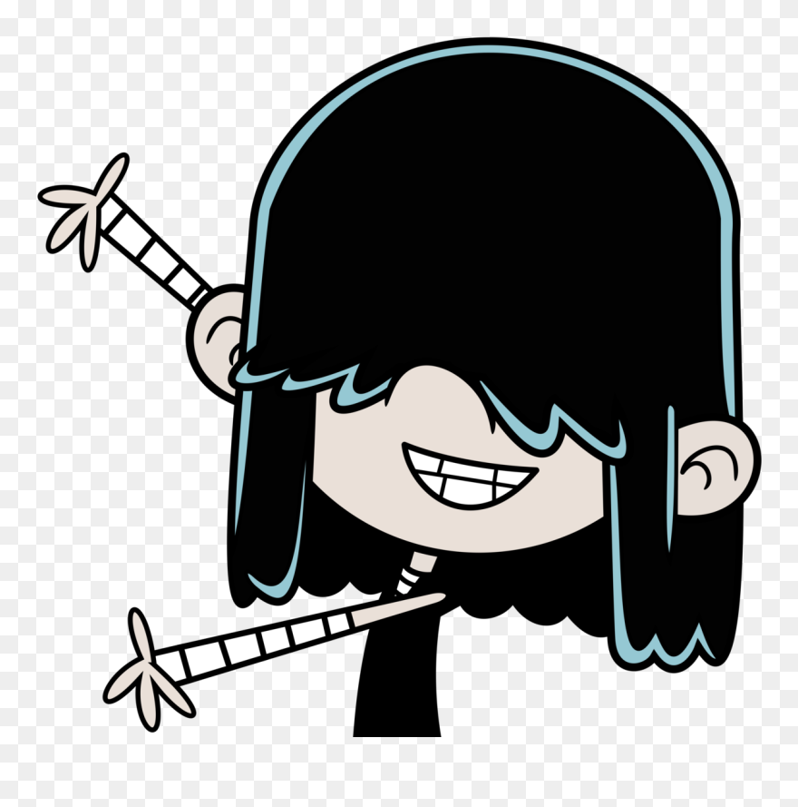 Younger Loud Siblings - Loud House Lucy Loud Clipart