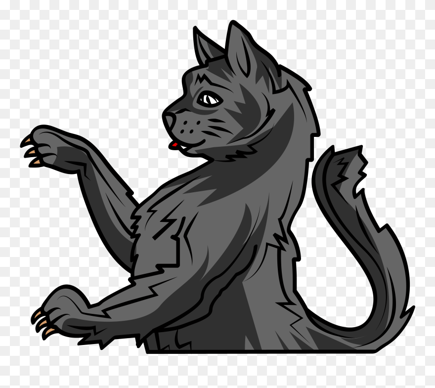 Transparent Bobcat Clipart - Wildcat Coat Of Arms - Png Download