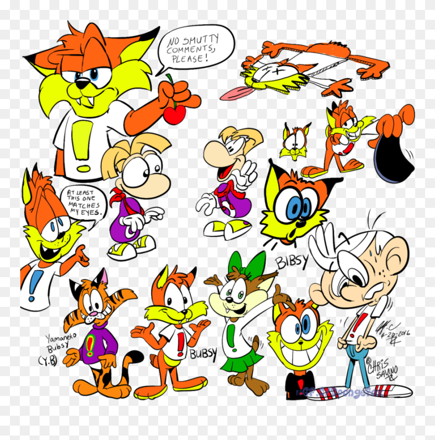 Lincoln Loud As Bubsy Clipart