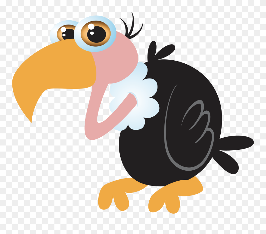 Bird Cartoon Clip Art Ostrich Transprent Png - Cartoon Birds Transparent Png