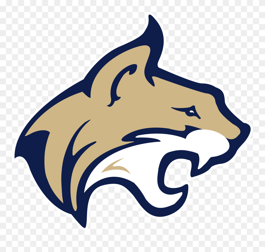Bobcat - Montana State University Logo Png Clipart