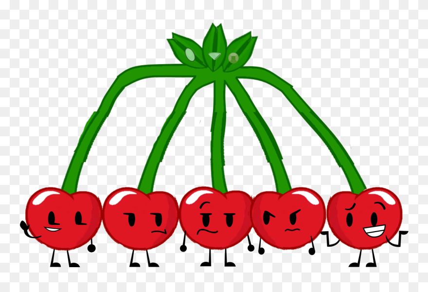 The Object Shows Community Wiki - Inanimate Insanity Cherries Asset Clipart