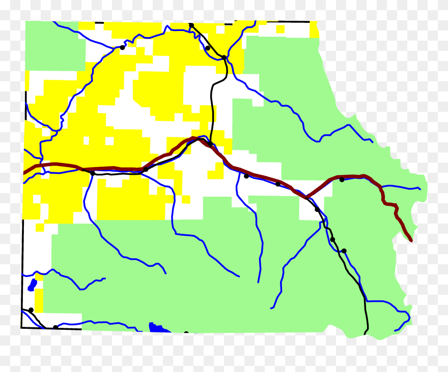 Map Of Eagle County, Colorado Clipart