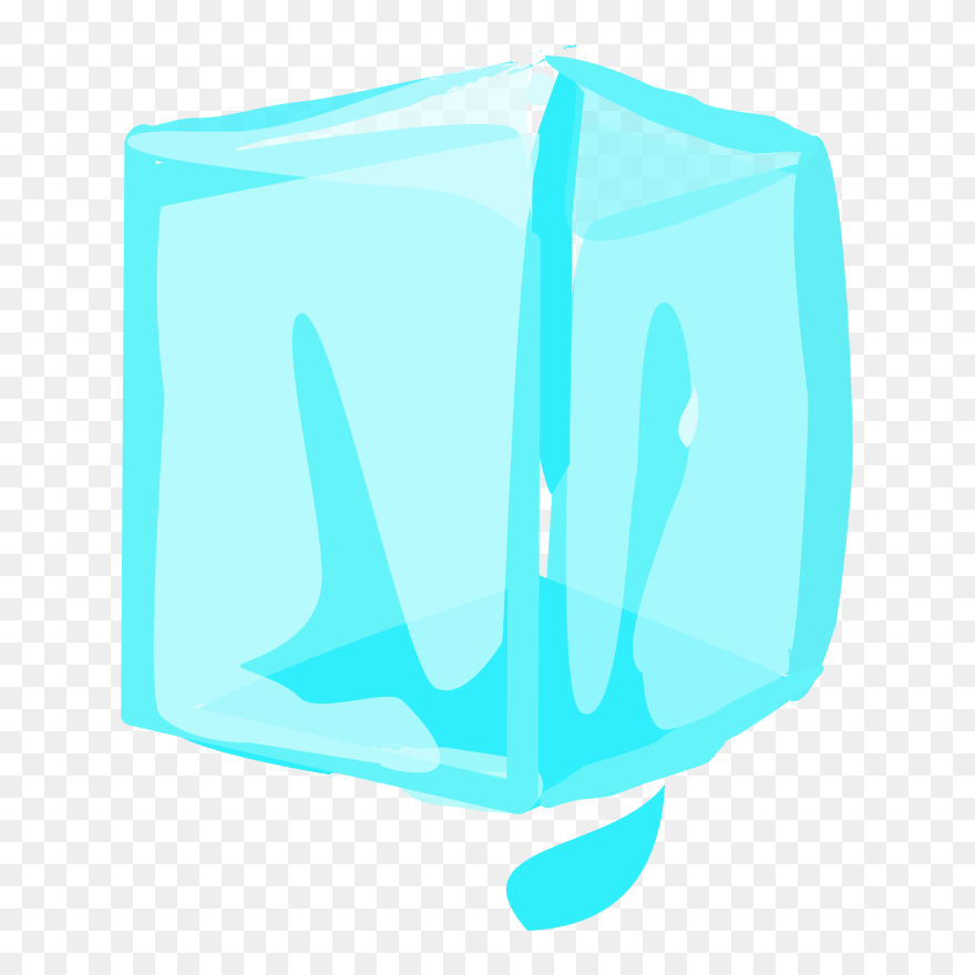 Ice Cube - Ice Cube Melting Animation Clipart