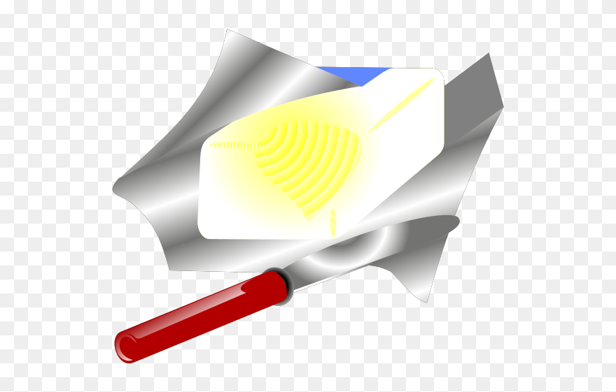 Butter And Knife Svg Clip Arts - Illustration - Png Download