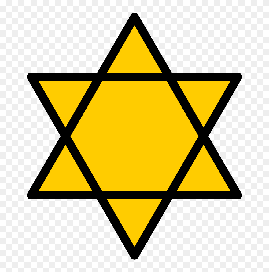 Holocaust Star Of David Clipart - Png Download