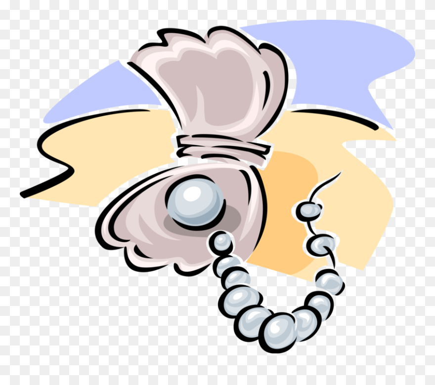 Transparent Oyster Clipart - Pearl - Png Download