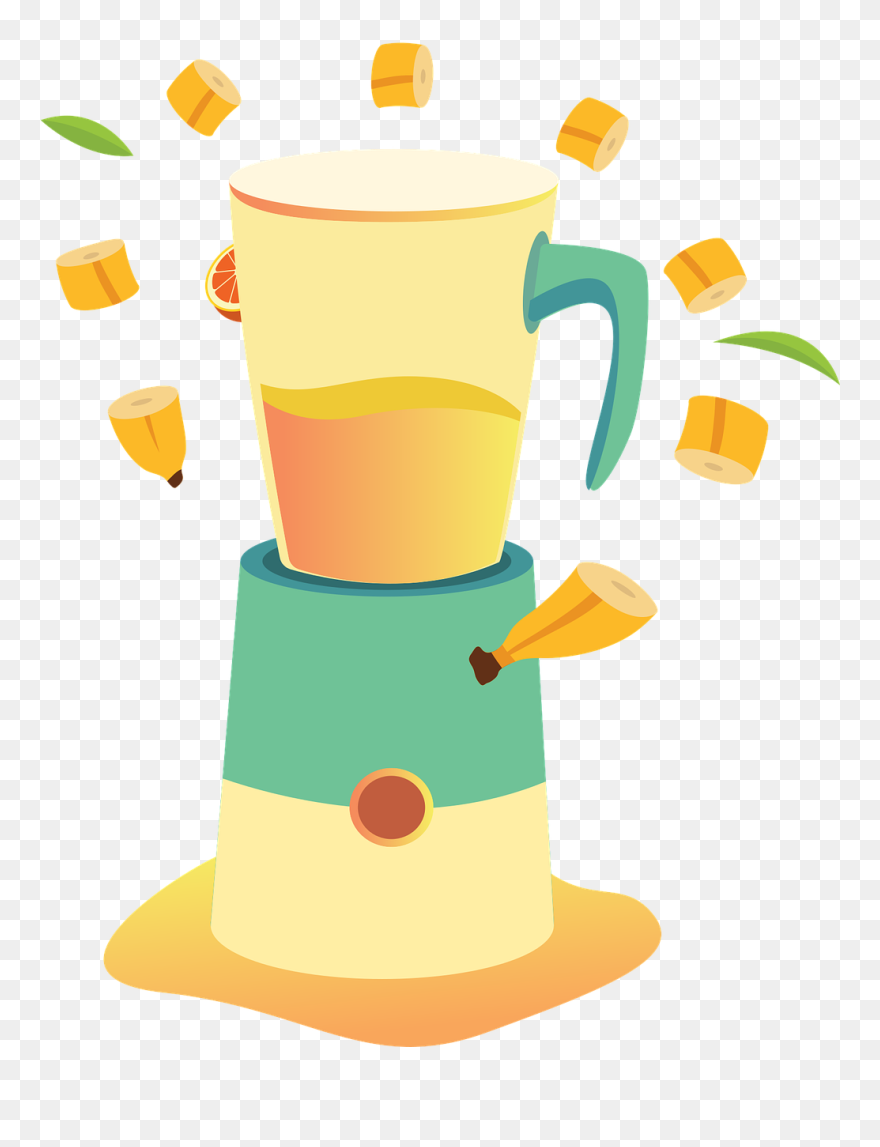Banana Smoothie Illustration Png Clipart
