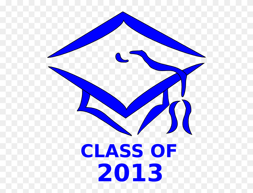 Where Is In 2013 Clipart Class - Graduation Cap Clip Art - Png Download