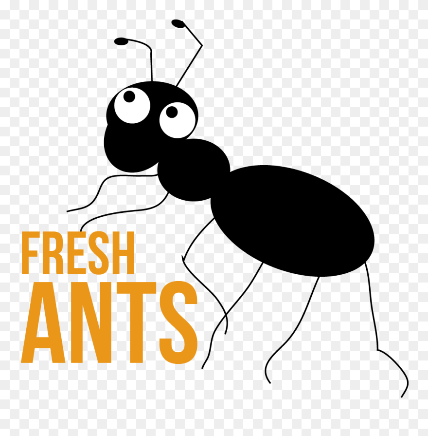 Fresh Ants - Cartoon Clipart