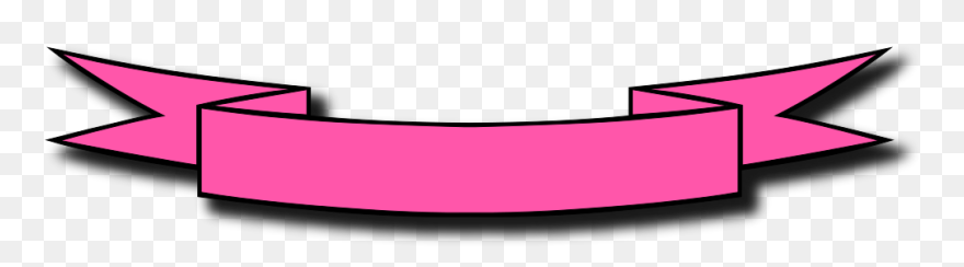 Brown And Pink Ribbon Svg Clip Arts - Png Download