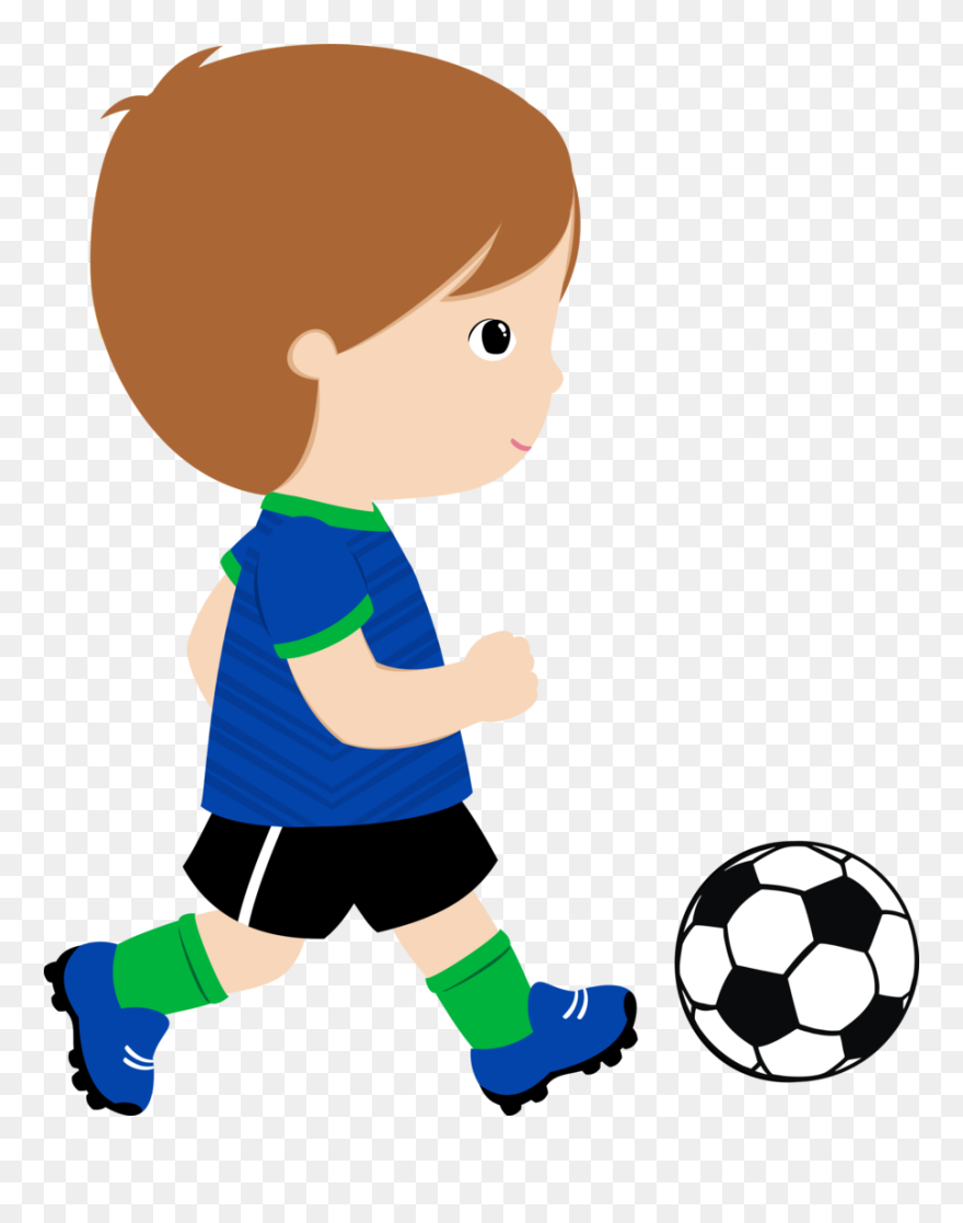 Decoration Clipart Soccer - Playing Football Clipart Png Transparent Png
