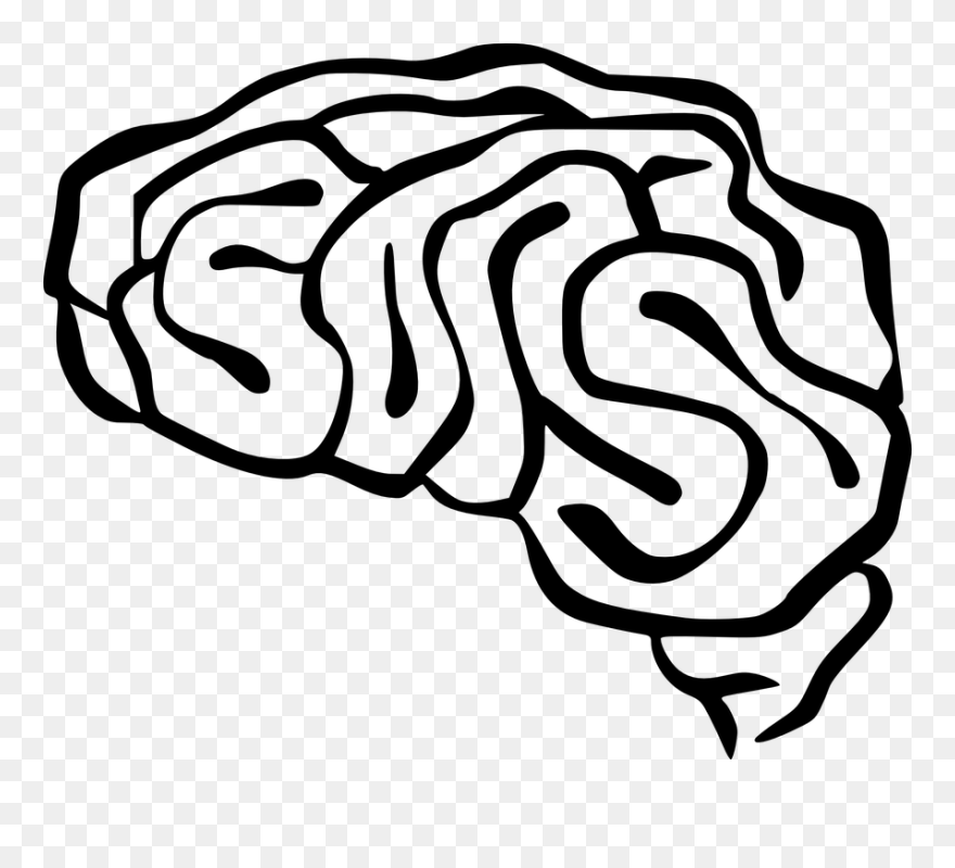 Silhouette Of A At - Sharpen The Saw Mind Clipart