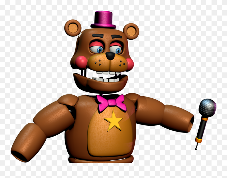 Boy Rock Star Clipart - Fnaf 6 Rockstar Freddy - Png Download