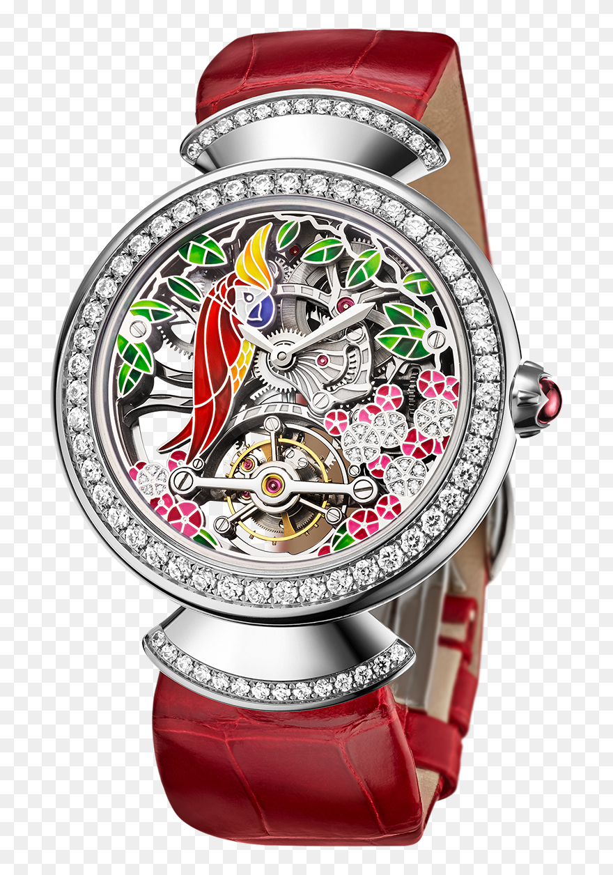 Divas - Rose Gold Chanel Watch Ladies Clipart