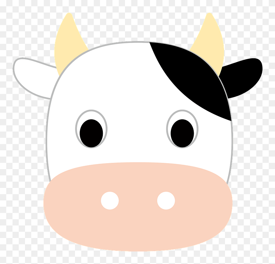 Cow Animal Clipart - Cartoon - Png Download
