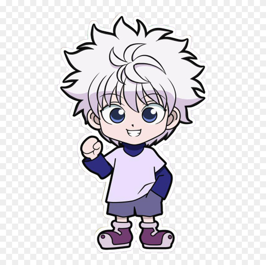 Hunter X Hunter Killua Chibi Clipart
