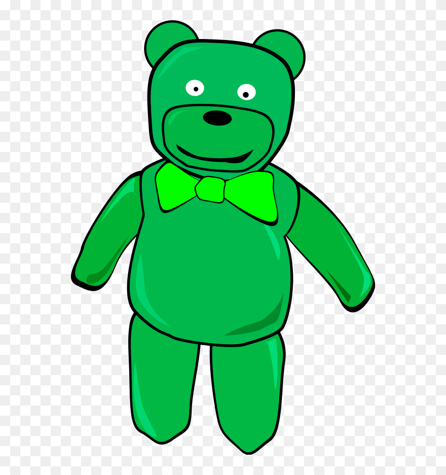 Vector Clip Art - Teddy Bear Clip Art - Png Download