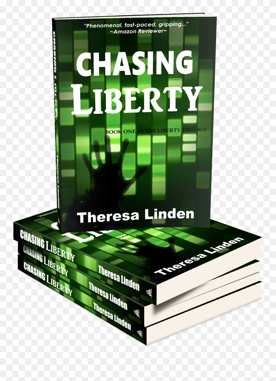 Chasing Liberty 3d Book Stack - Flyer Clipart