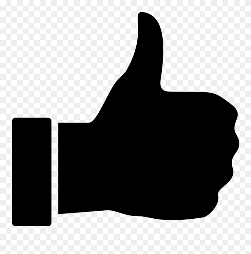 Thumb Clipart Thumbs Up Icon - Transparent Background Thumb Up Icon Png