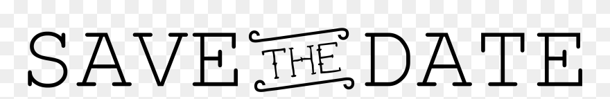 Typography Vector Save The Date - Homestuck Clipart