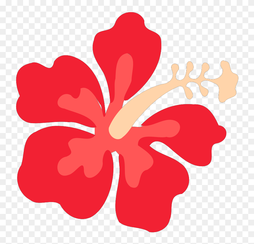 Hawaiian Flower Clipart - Png Download