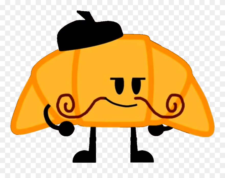 Clipart France Croissant - Croissant French Food Cartoon - Png Download